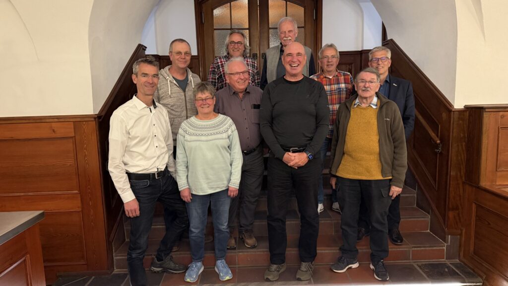 Die Mitglieder des Vereinsvorstandes.